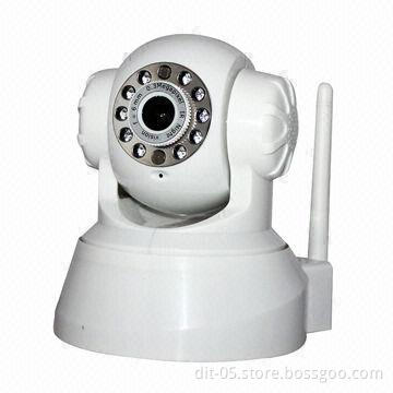 P2P IP Camera, PT Motor, 90 Degrees Vertical/355 Degrees Horizontal Angle